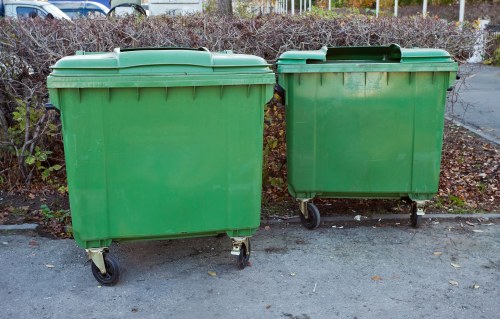 Professional furniture disposal service in action