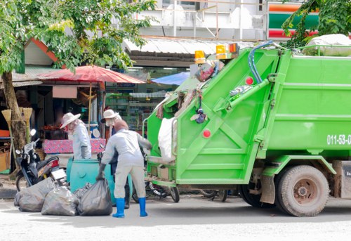 Recycling process during flat clearance