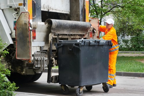 Maintenance and inspection of waste removal vehicle